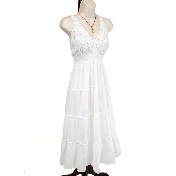 empire waist boho dress